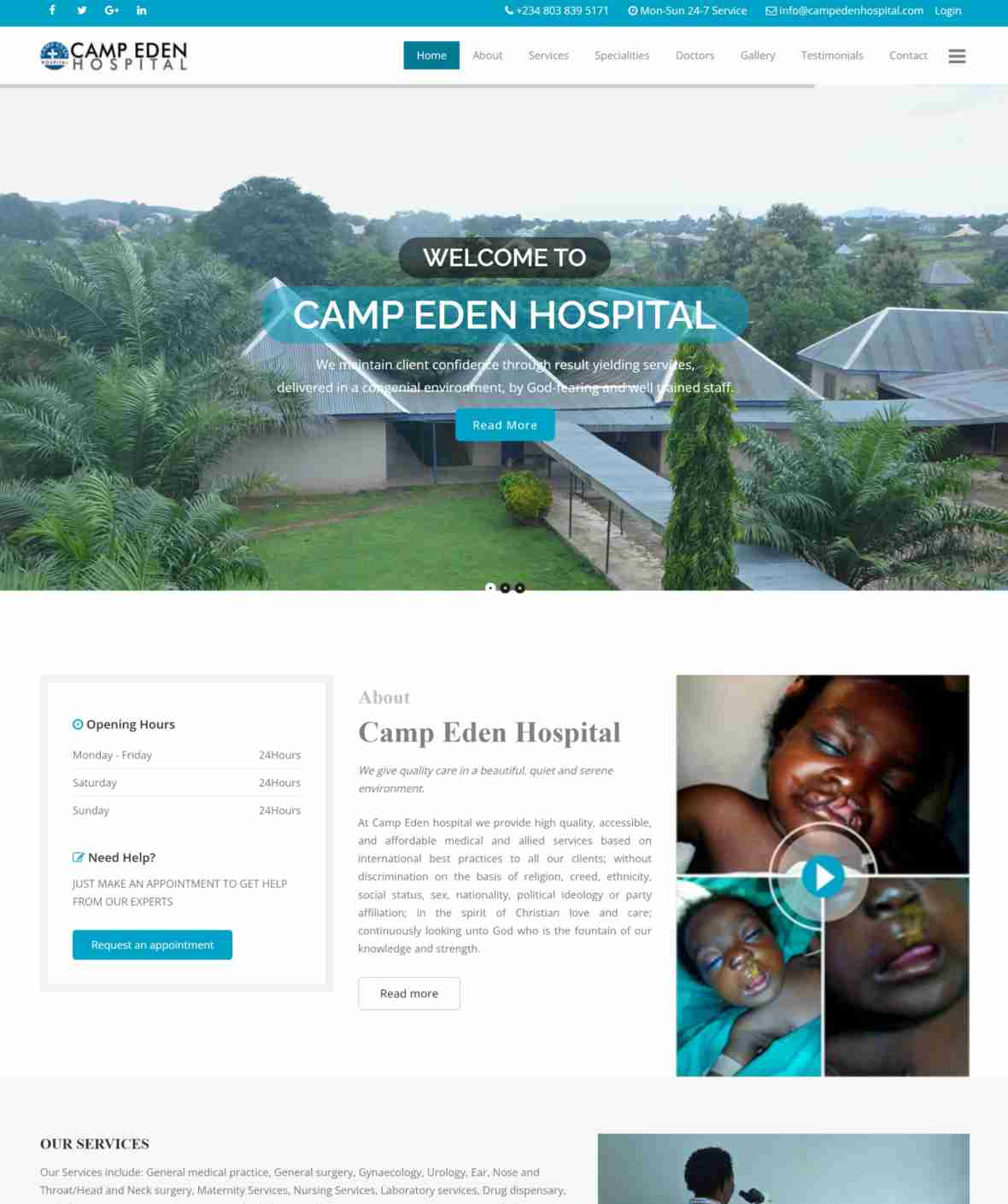 Camp Eden Hospital